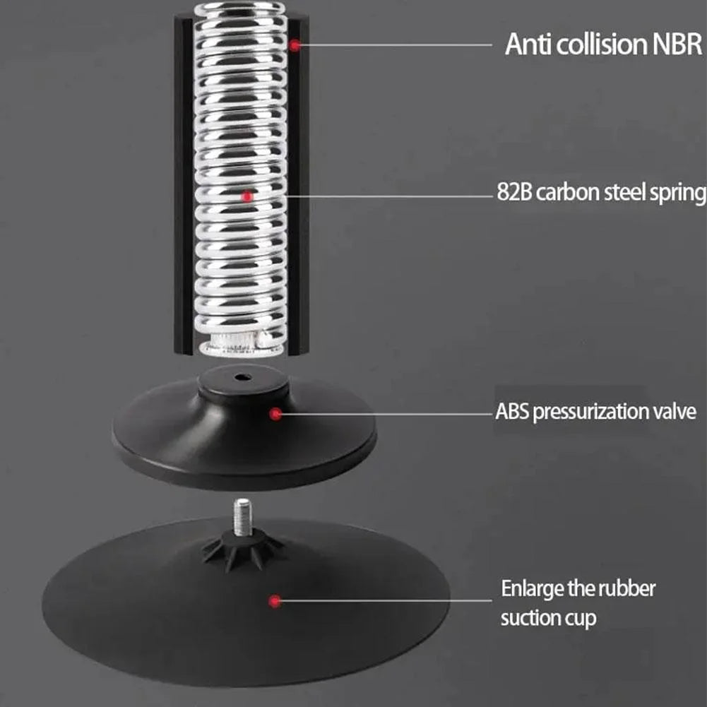 Desktop Punching Bag, Stress Buster with Suction Cup for Office Table and Counters, Heavy Duty Stress Relief Ball, Desk Boxing Punch Ball, Funny Toys for Kids Coworkers and Friends