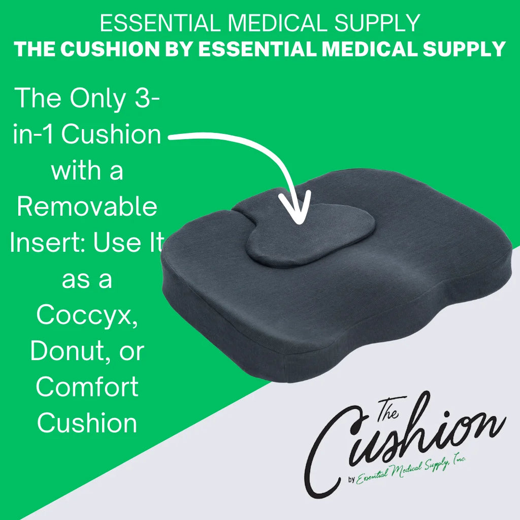 the Cushion - the Only Cushion You Need Is a Comfort Cushion, Donut Cuhion and Coccyx Cushion in 1