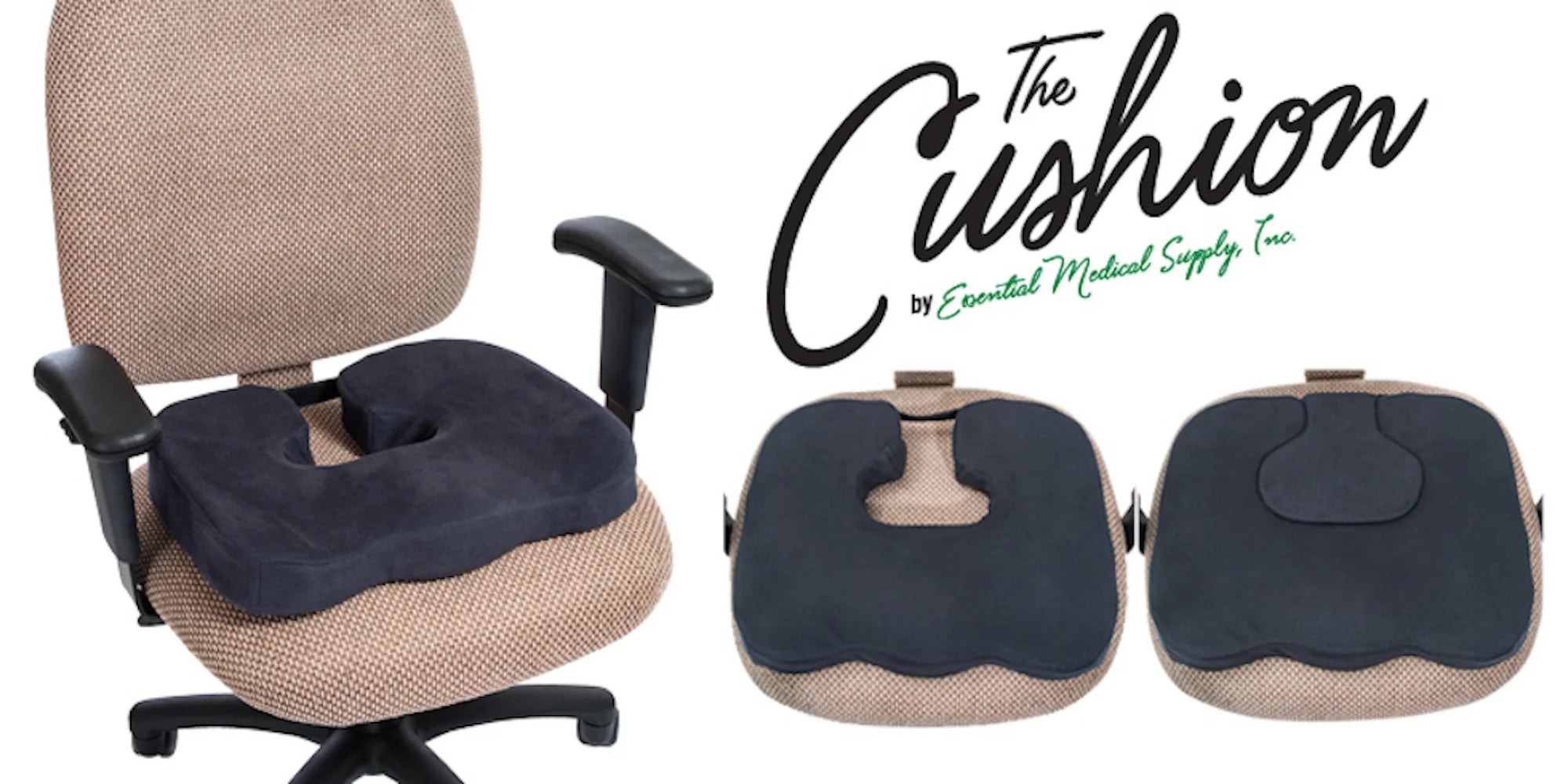 the Cushion - the Only Cushion You Need Is a Comfort Cushion, Donut Cuhion and Coccyx Cushion in 1
